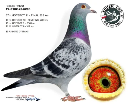 67 m. / finał Iwański Robert PL-0102-25-6208