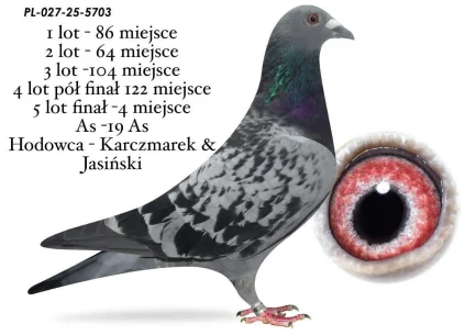 4 m./ FINAŁ KARCZMAREK &JASINSKI PL-027-25-5703